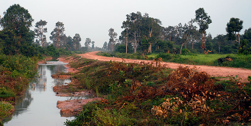 Krajina v Kambodži po ránu