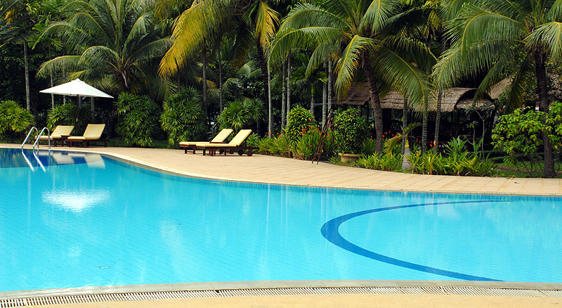 Siem Riap hotelový bazén