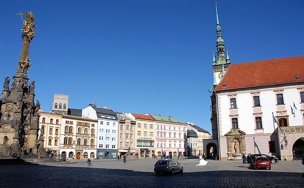 Olomoucké náměstí s radnicí
